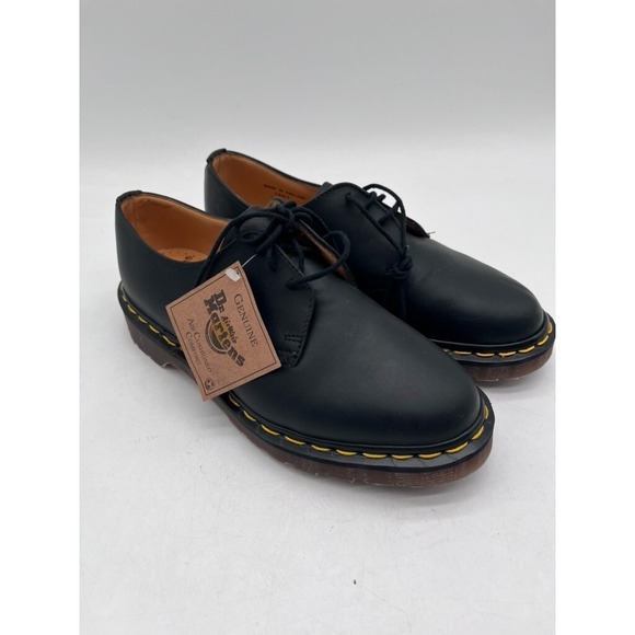 NWT Dr Martens Black‎ Ambassador Soft Leather Oxford #1461  Shoes Sz 5 no box main image 5